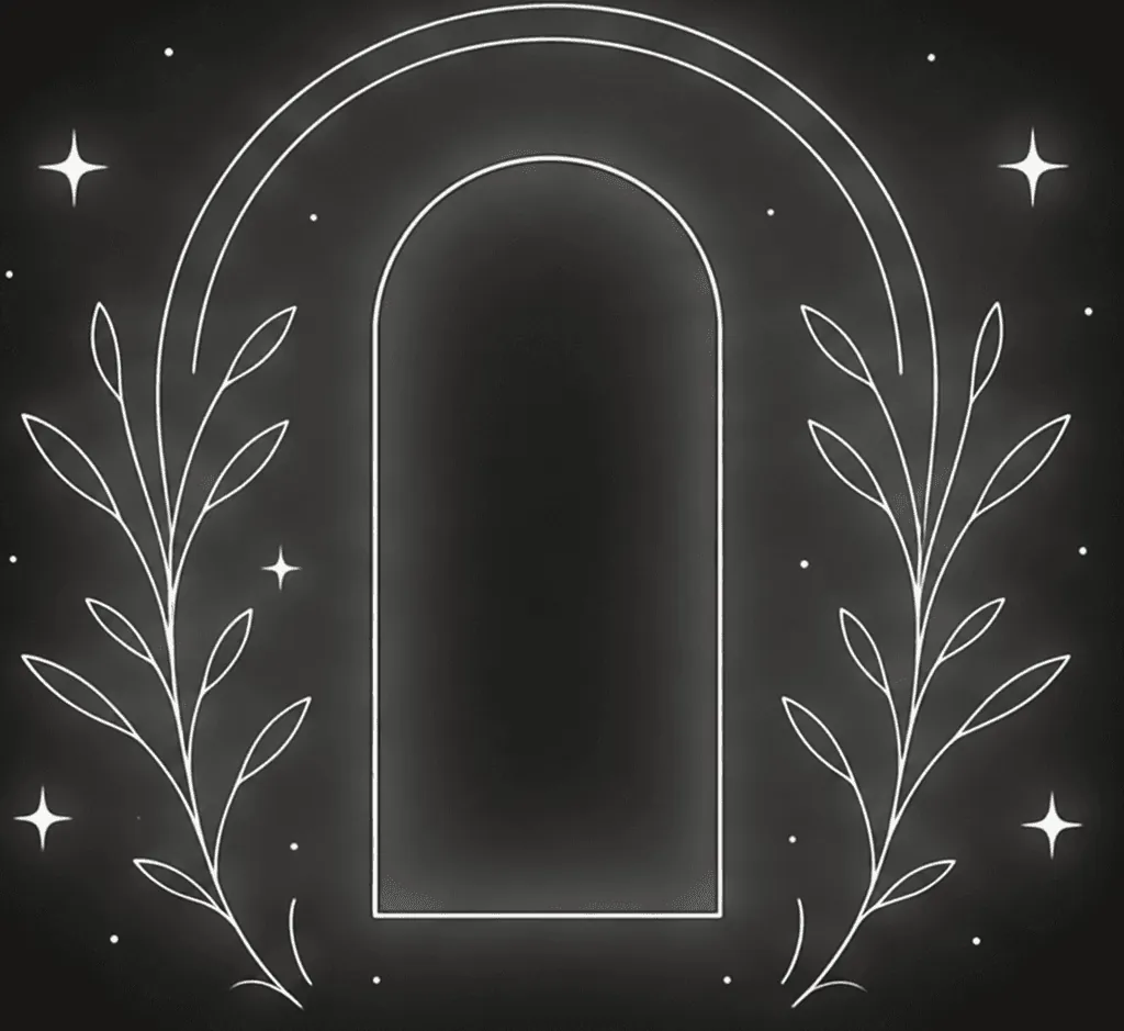Decorative AcneologyHQ arch and botanical illustration